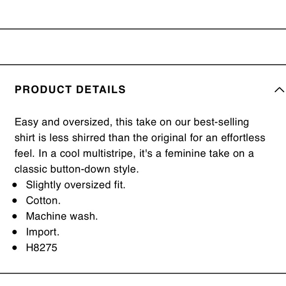 Madewell Central Shirt in Sadie Stripe - Picture 12 of 13